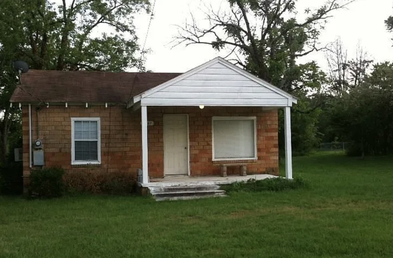 Small brick cottage home