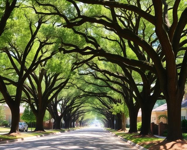 Tree-Lined Streets